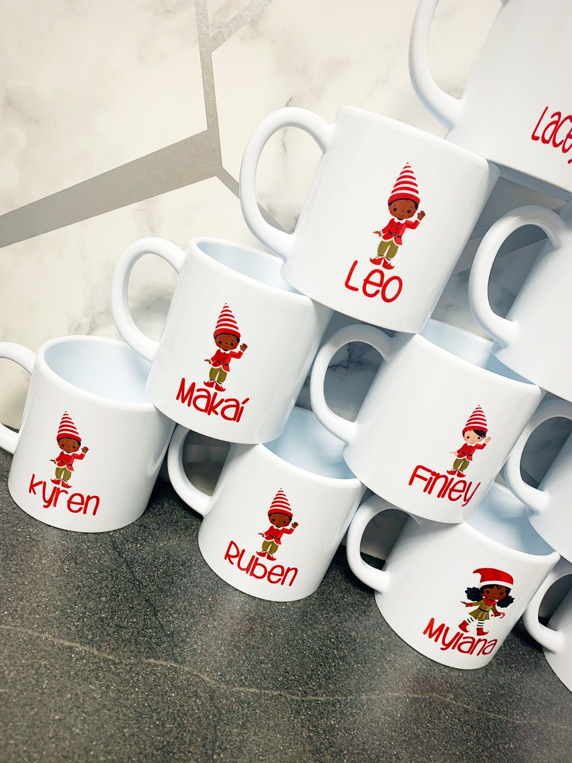 Childrens personalised christmas mug Etsy