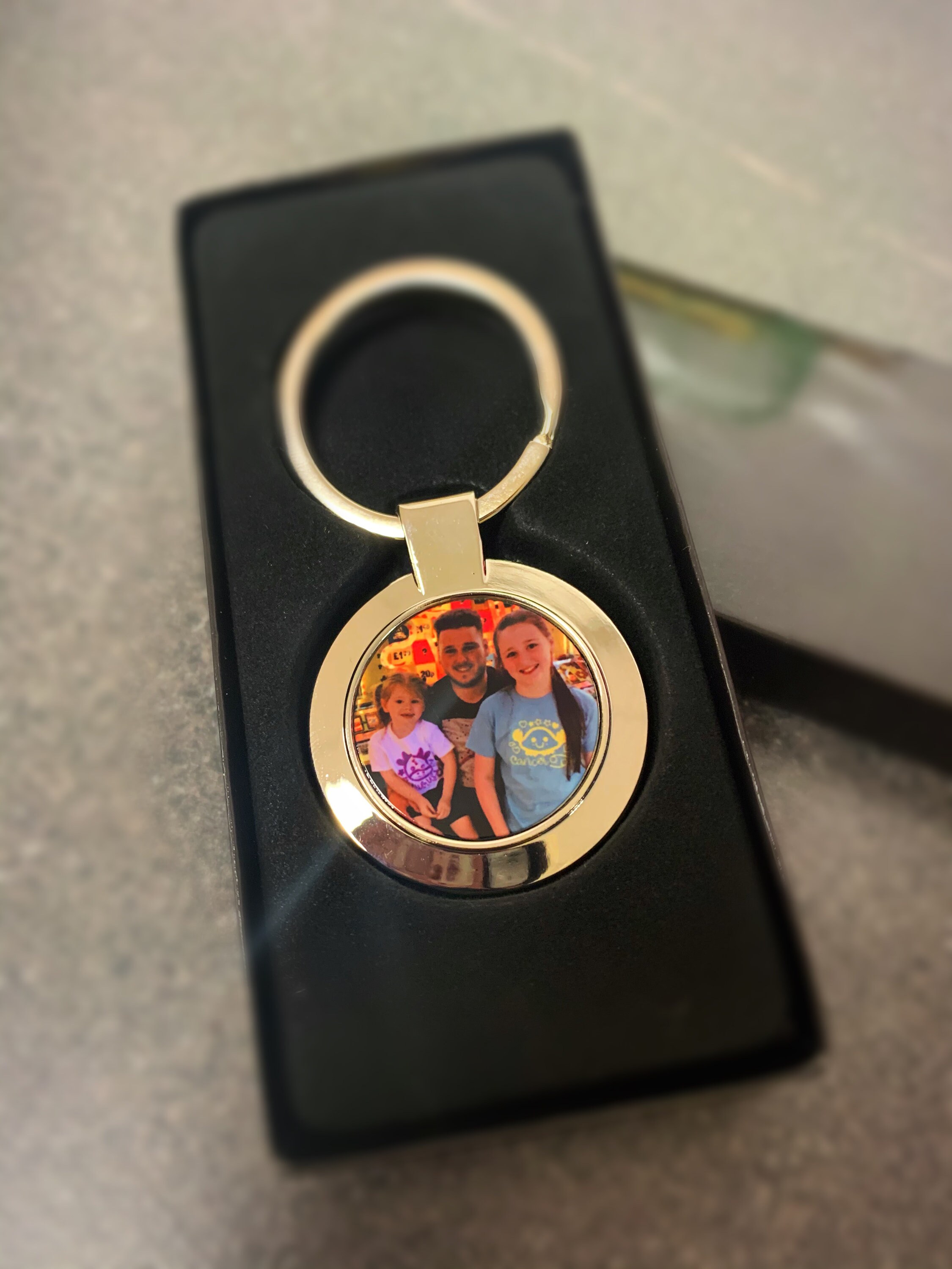 Personalised photo keyring Etsy