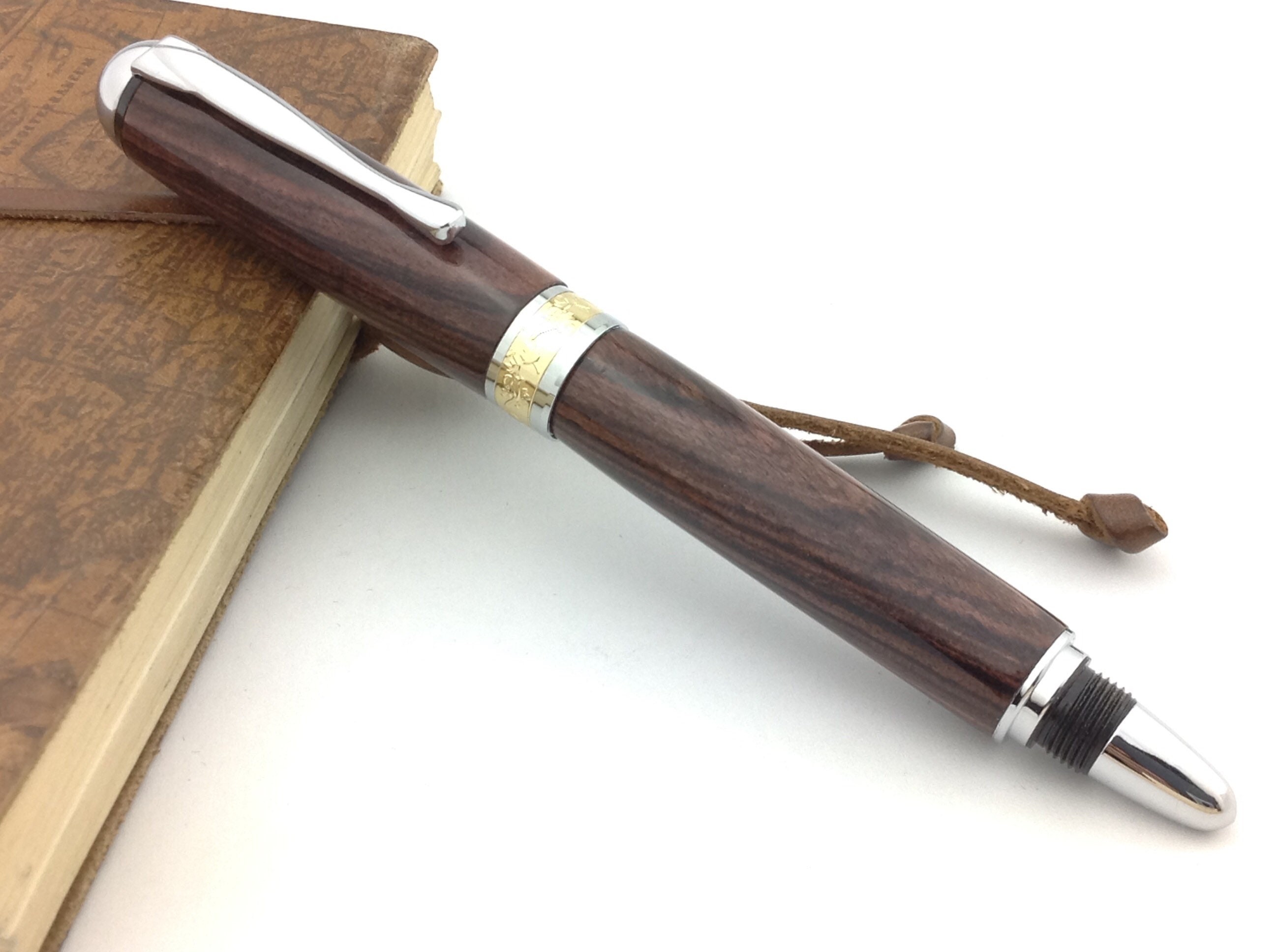 Füllfederhalter aus Holz Brasilianischer Palissander | Etsy