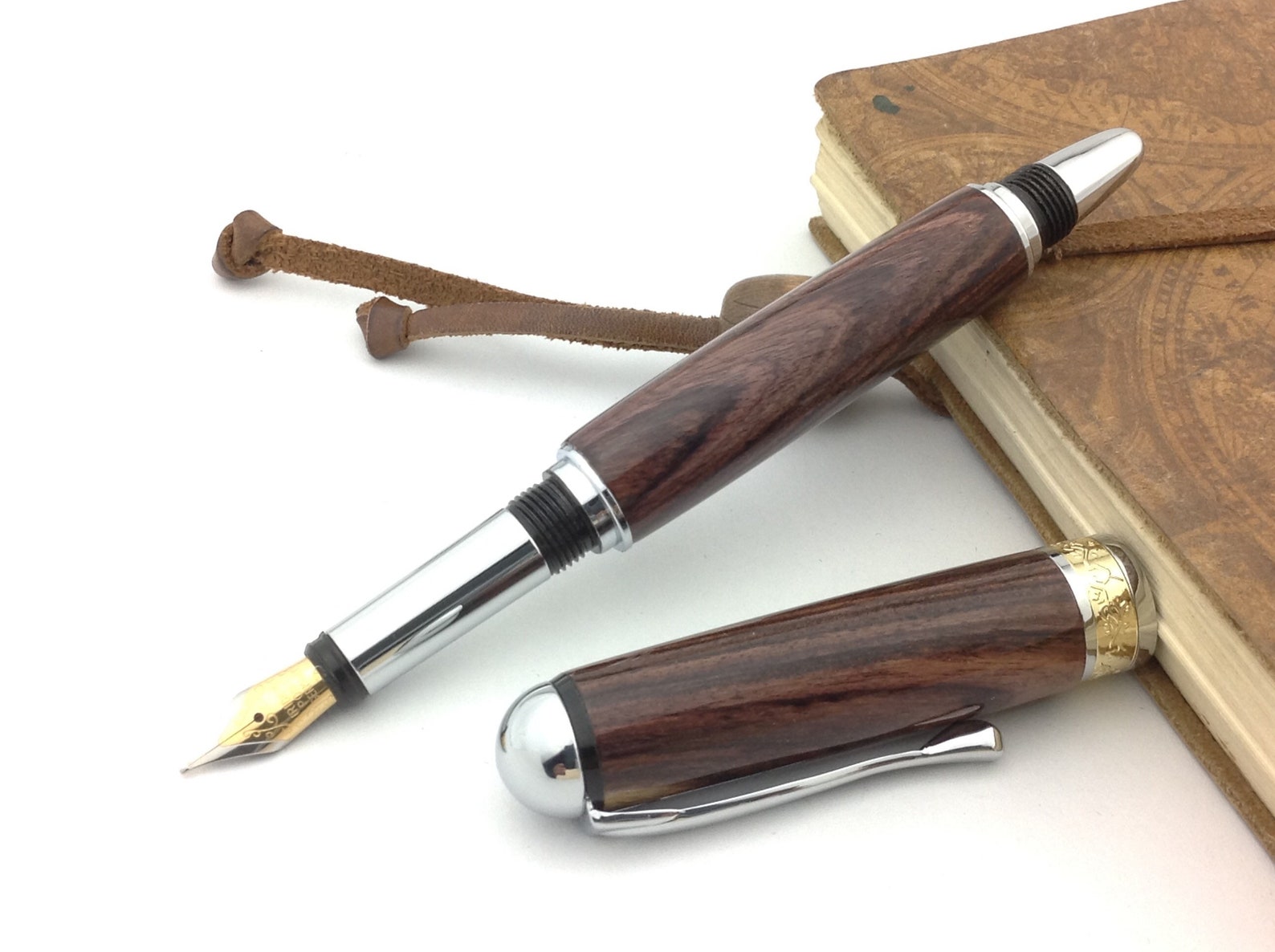 Füllfederhalter aus Holz Brasilianischer Palissander | Etsy
