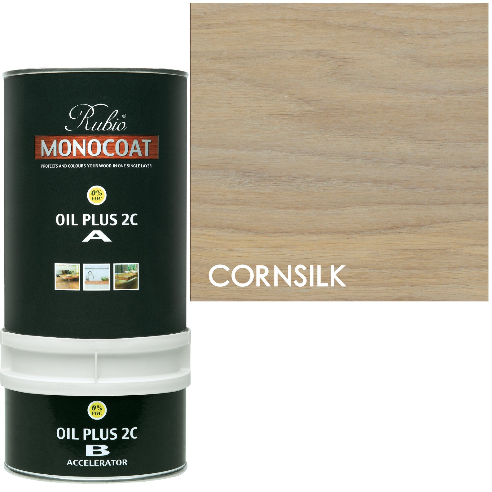 Rubio Monocoat Wood Stain Oil Plus 2C Cornsilk Etsy