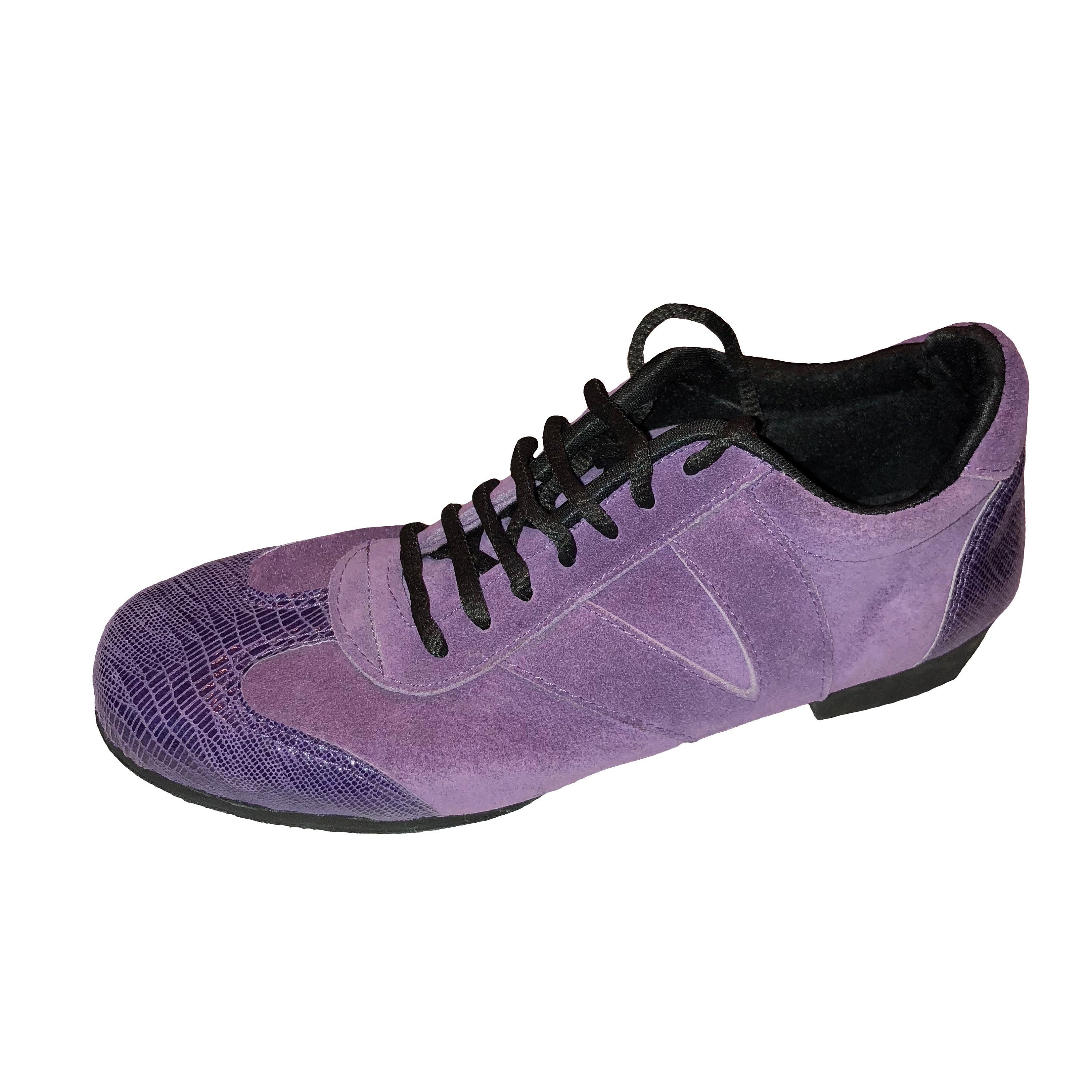 Purple Suede Dance Sneakers / Suede Practice Shoes / Suede - Etsy UK