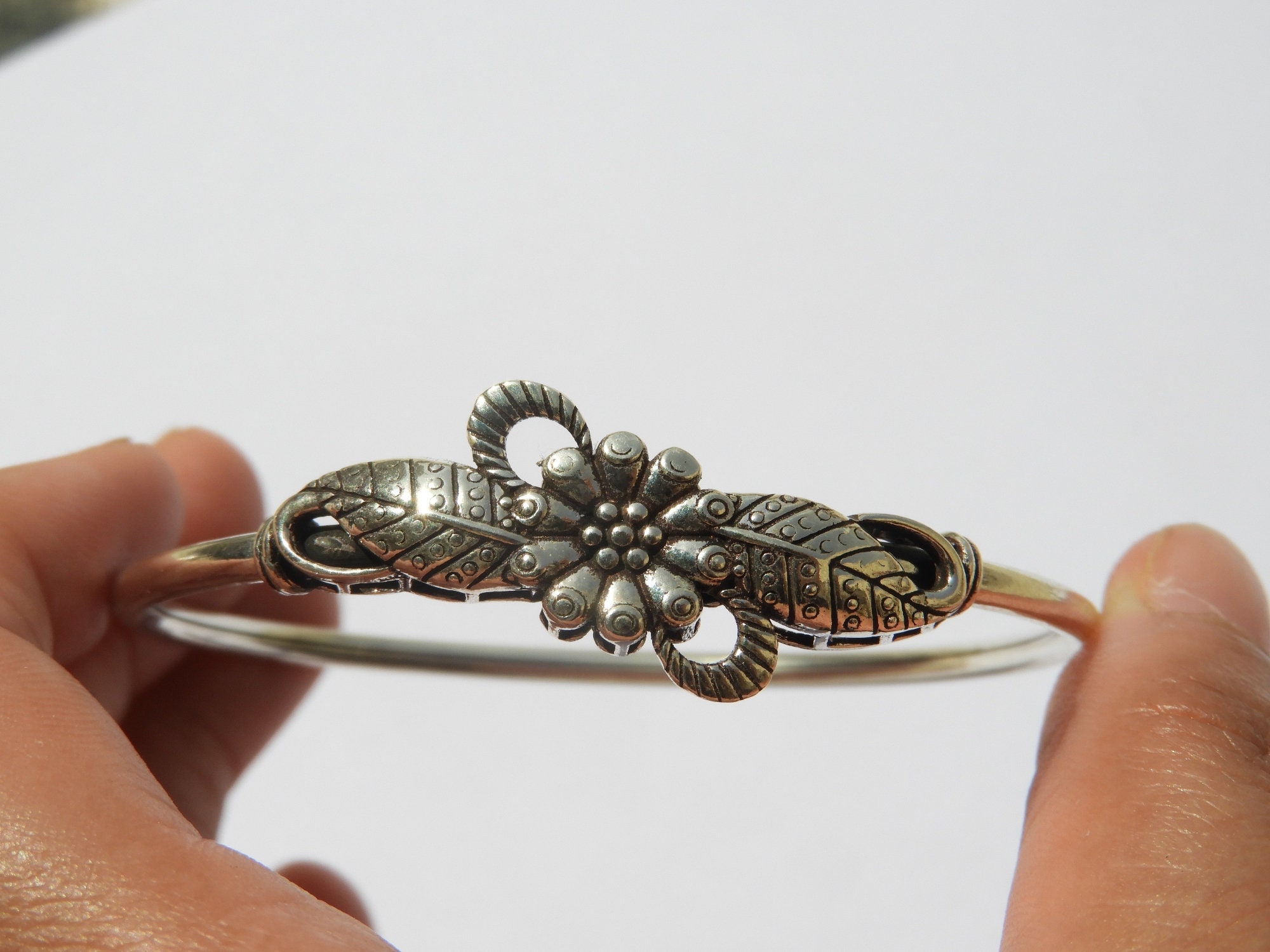 Sterling Silver Bangle/silver Bracelet/silver Jewellery/92.5