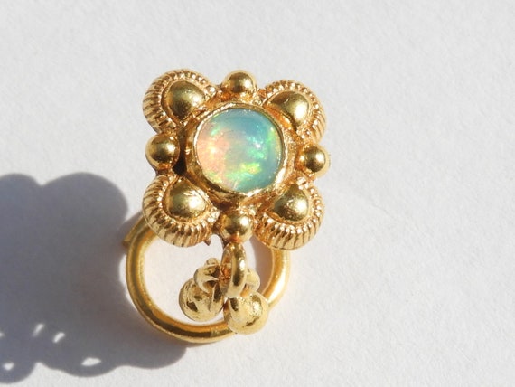 Nose bali gold sale