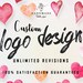 Custom logo design, Logo Design, Photography logo, Business Logo, Watermark logo, Professional logo design, Custom logo, Digital logo design