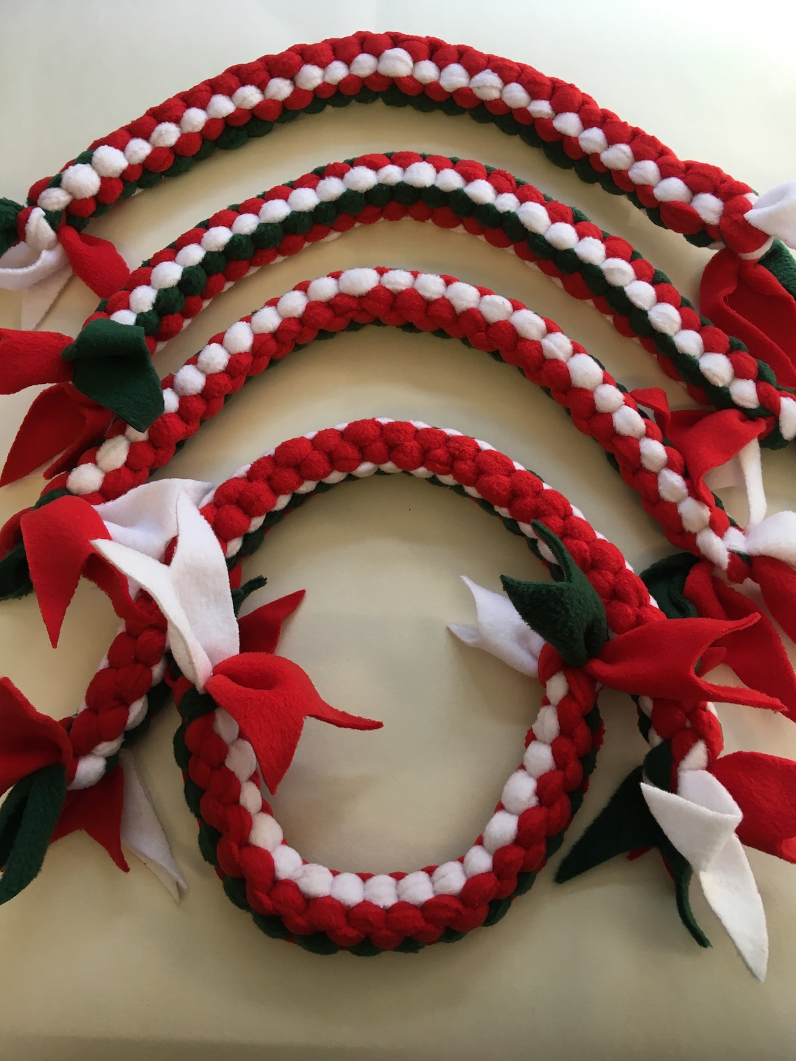 Dog Tug Toys strong Fleece Tugs Dog Toys Etsy UK