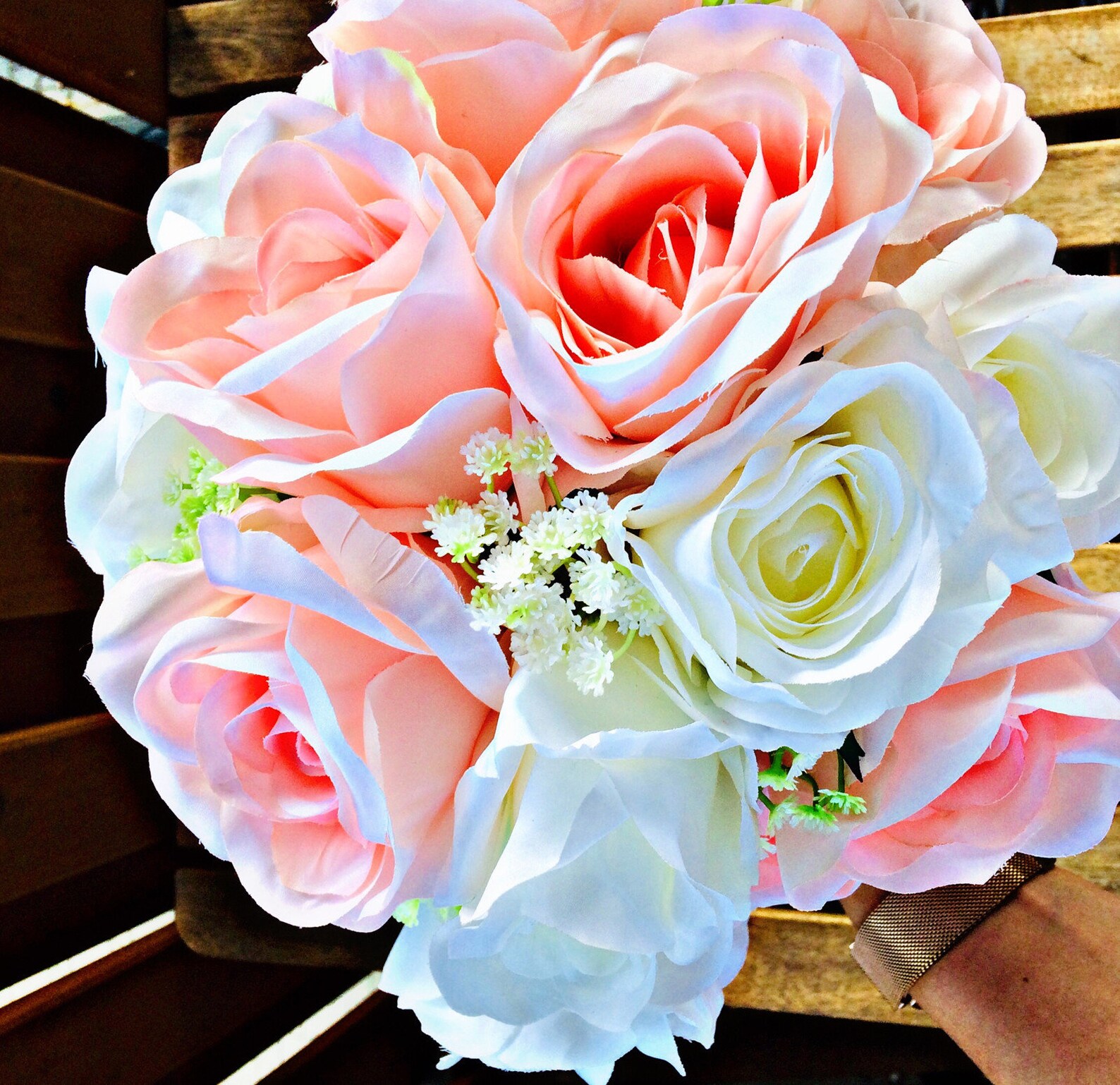 Beautiful Artificial Eternal Wedding Bridal Bouqued With Etsy