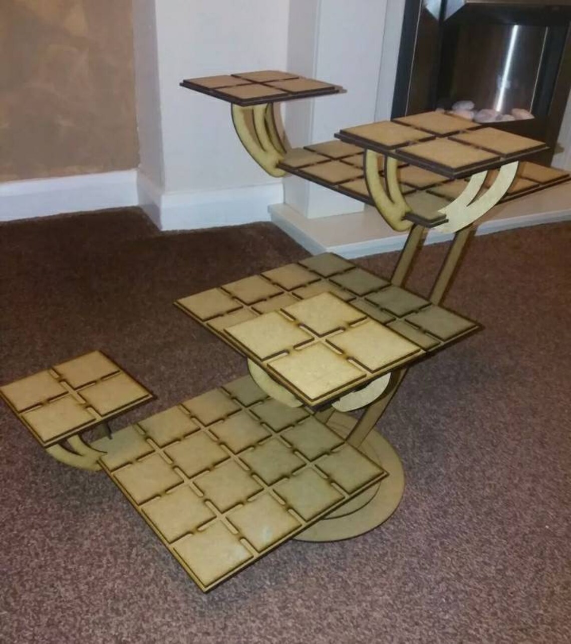 Diy 3d Chess Board Star Trek 3D chess board model kit. Homemade. Inspired by Star Trek. | Etsy