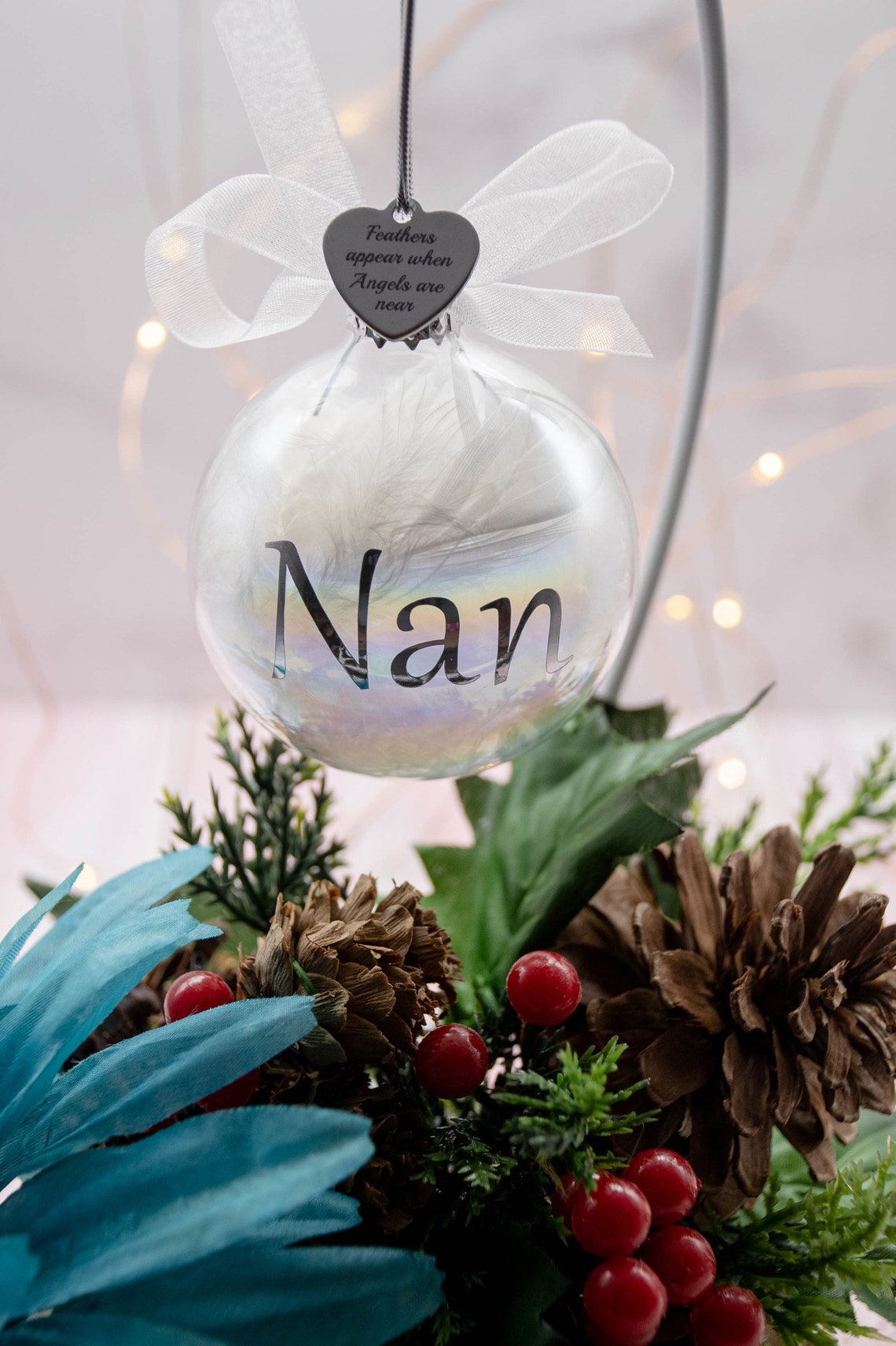 Memory Bauble Personalised CHRISTMAS Bauble Memory Bauble Etsy UK