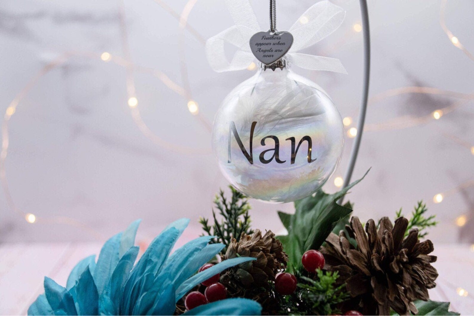 Memory Bauble Personalised CHRISTMAS Bauble Memory Bauble Etsy UK