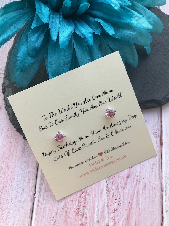 Birthday Present For Mum Gifts For Mum Mom Mother MUM MOTHER Personalised Gift Thank You Poem Thank You Mum Bespoke Poem For Mum