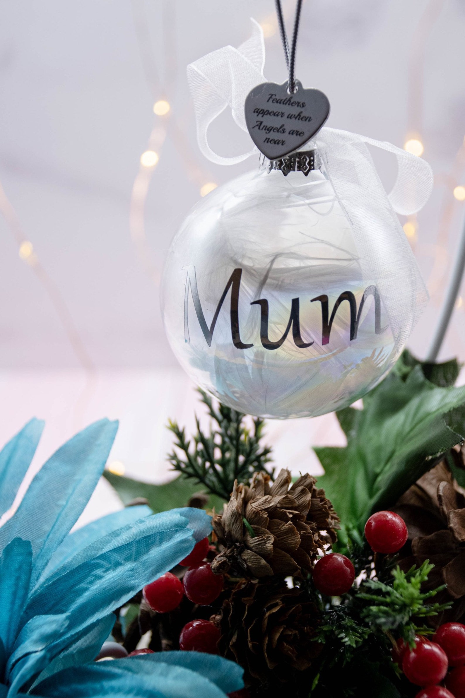 Memory Bauble Personalised CHRISTMAS Bauble Memory Bauble Etsy UK