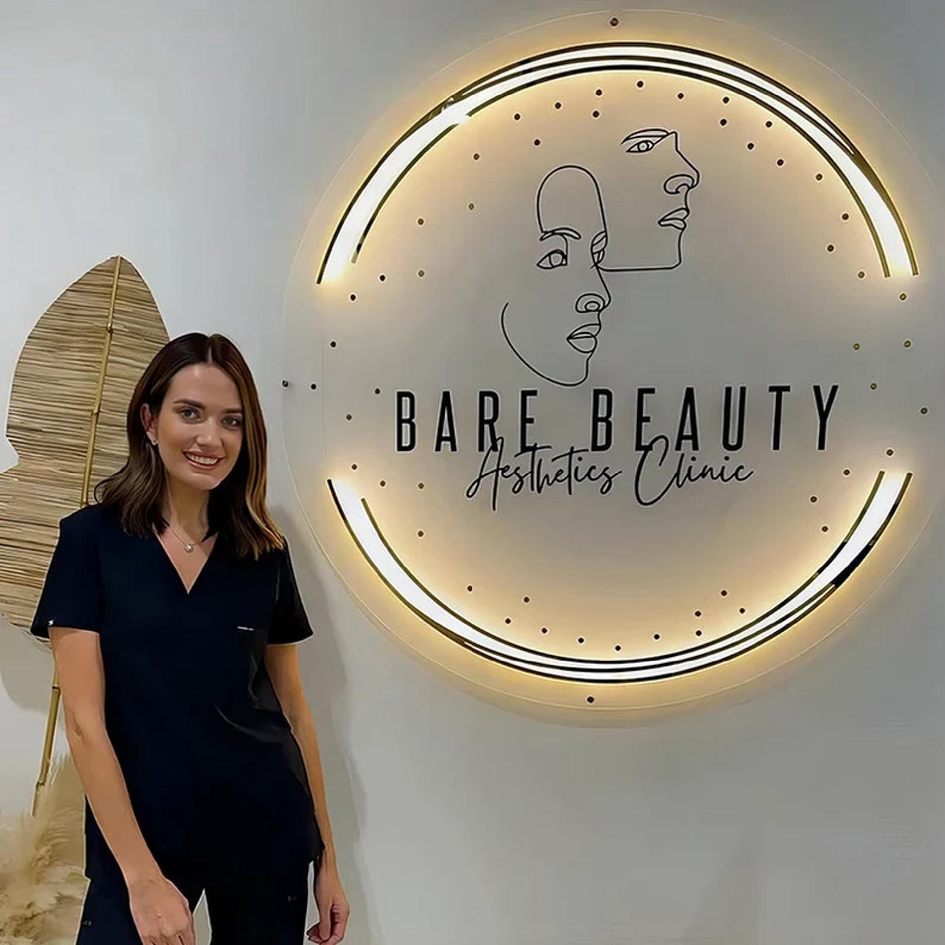 Custom LED Business Neon Sign, Acrylic Logo Sign, Custom Backlit Acrylic Sign, Frosted Acrylic Sign, Custom Business Sign, LED Business Sign