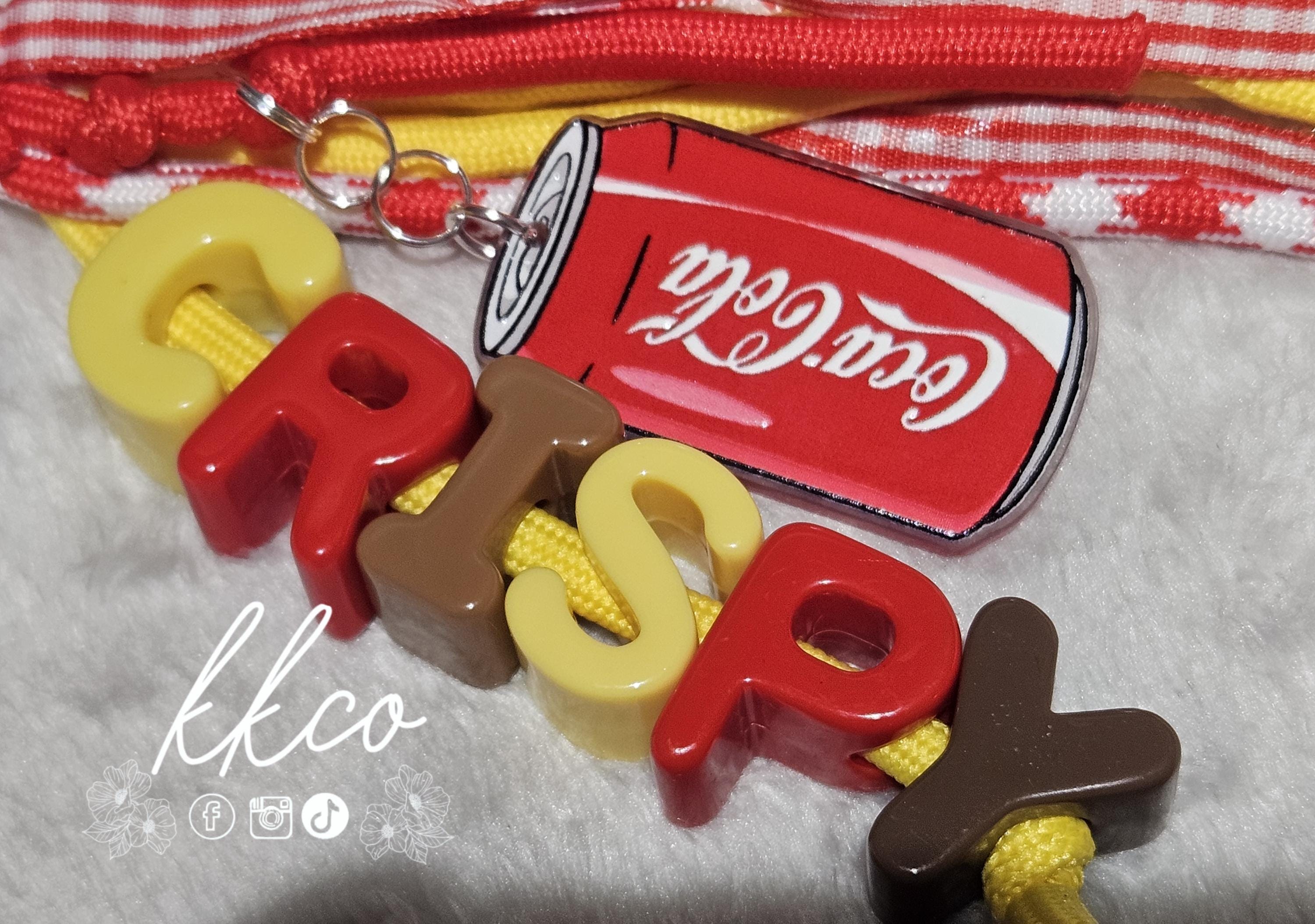 Handmade Crispy Cola Drink Keychain - Etsy