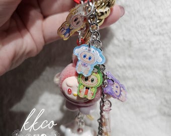 Bubu & HK Kitty cosplay costume handmade keychain| bagchain