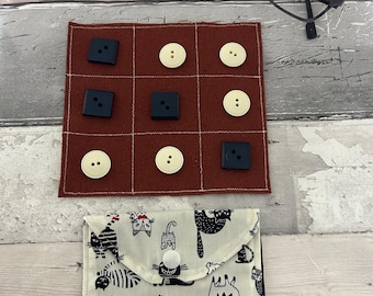 Noughts & Crosses, Tic Tac Toe, Educational Game, Birthday Gift Educational Game Soft Play Camping Travel Tic Tac Toe Activity Birthday Gift