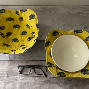 Varie ciotole per microonde. Ciotola per zuppa accogliente Portaciotole per microonde Bowl Hugger Regalo di compleanno Mamma Nonna Sua amica Regalo di inaugurazione della casa.