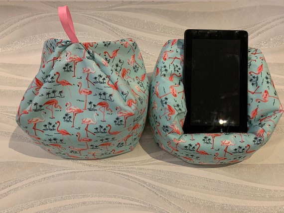 Flamingo Tablet Cushion Ipad Stand Kindle Cushion Ipad Etsy
