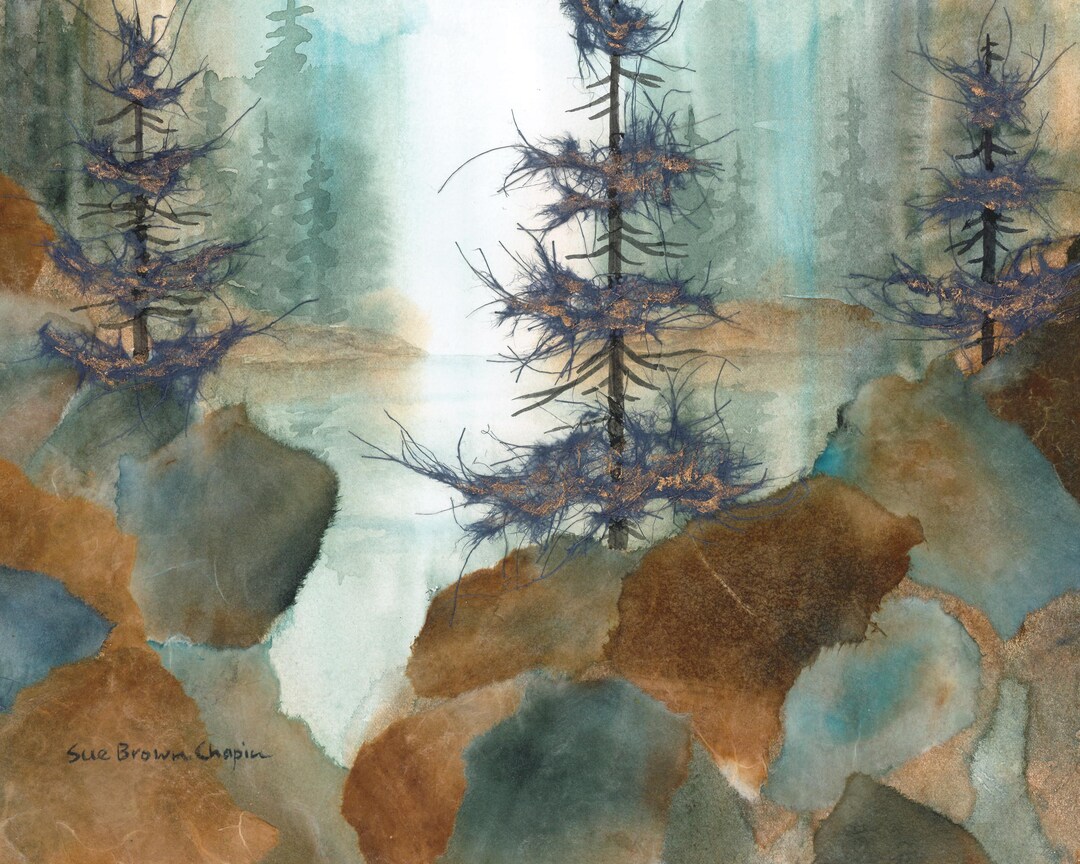 Northwoods Retreat 11x14 Print - Etsy