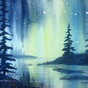 Aurora Reflections 5x7 Print