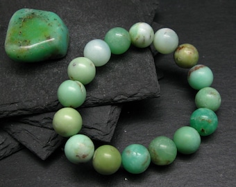 Gemstone For Jewelry Chrysoprase Fancy Long Taper Shape Bead Necklace Chrysoprase Necklace 12mm To 22mm 13 Inches Strand