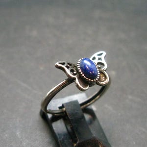 Lapis Lazuli  Ring From Afghanistan - 1.71 Grams - Size adjustable