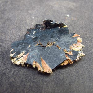 Large Hematite and Rutile Cluster from Brazil - 1.0" - 3.2 Grams