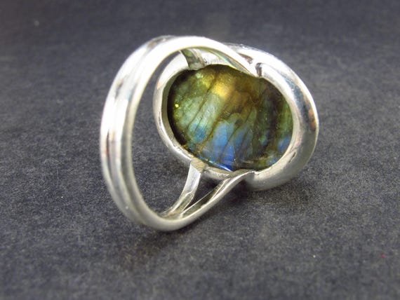 ラブラドライト BIGリング マダガスカル産 #25 0000000406393_rUjODdN.jpg