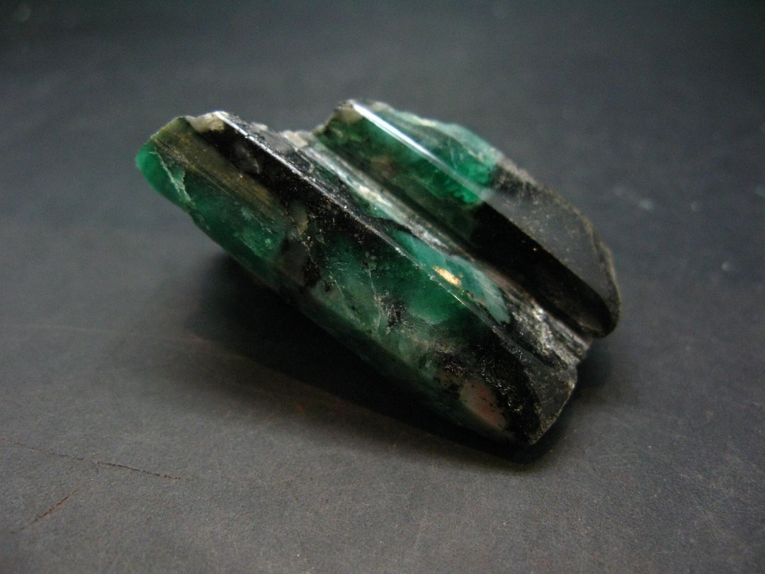 Emerald Beryl Polished Cluster From Brazil - 2.1