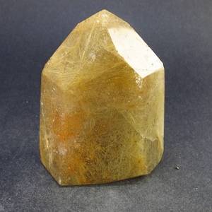 Large Polished Rutilated Quartz Crystal from Brazil - 2.4&quot; - 111 Grams