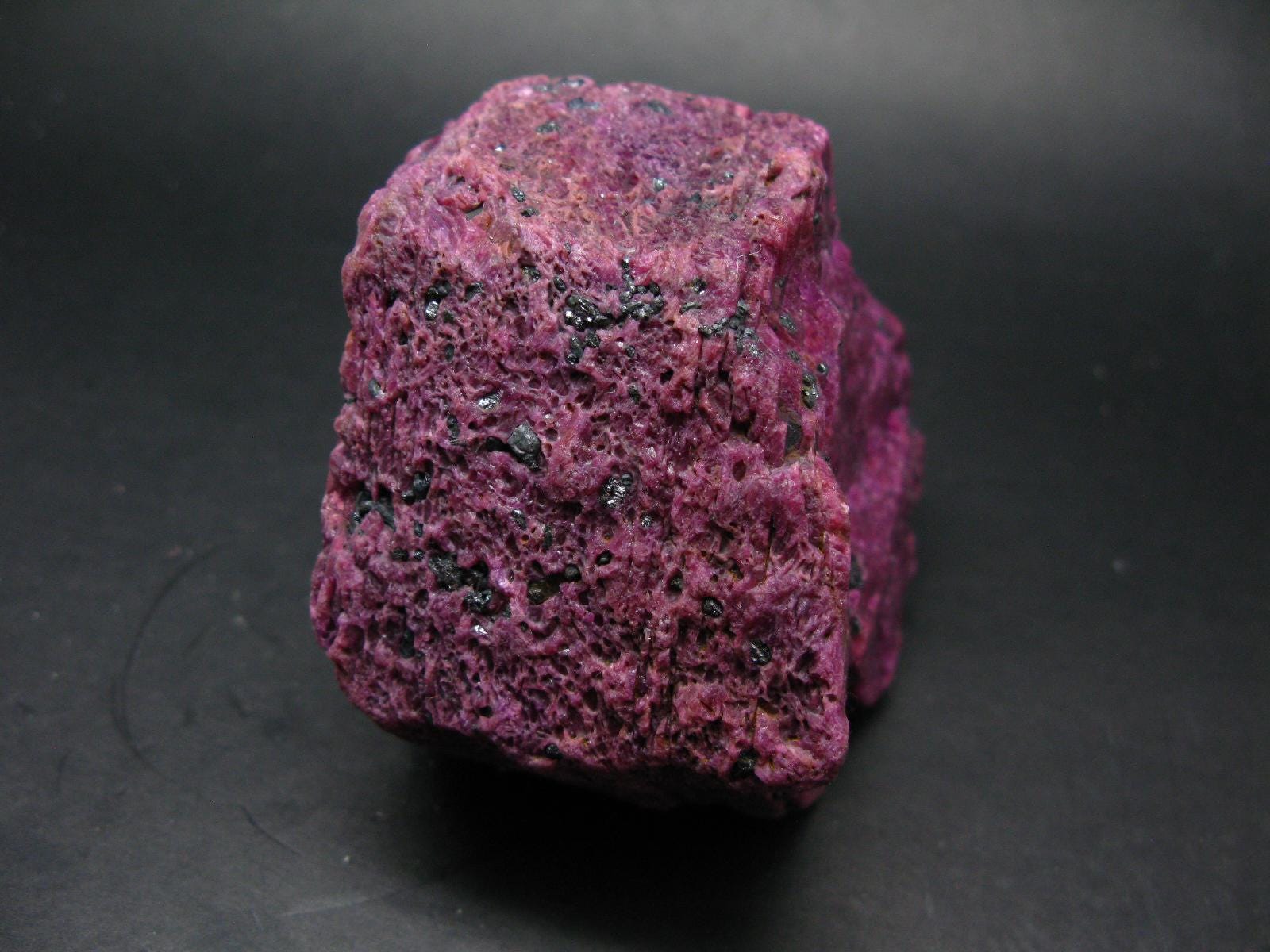 Genuine Ruby Corundum Crystal From India - 850 Grams - 3.5