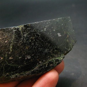 Rare Nuumite Nuummite Slab From Greenland - 72.48 Grams - 2.5&quot;
