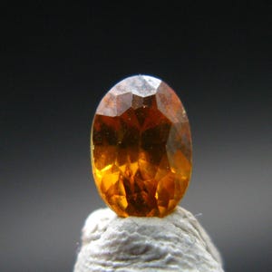 Stunning Zincite Zinkite Gem Cut Stone From Poland - 1.21 Carats