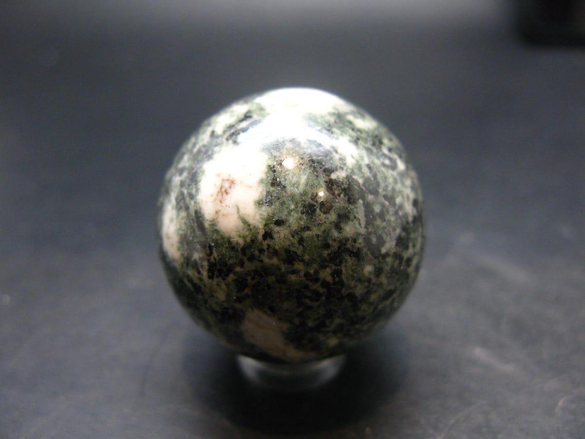 Rare Stonehenge Bluestone Sphere Ball From Wales UK - 1.3