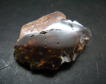 Kryształ agatu ognistego z Meksyku - 1,6" - 13,15 grama