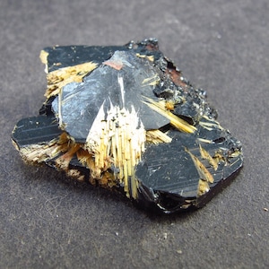 Large Hematite and Rutile Cluster from Brazil - 1.2" - 11.2 Grams