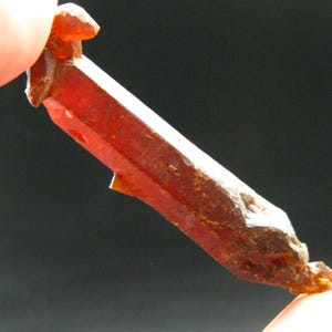 Stunning Fire Red Zincite Zinkite Crystal From Poland - 2.8&quot; - 176.05 Carats