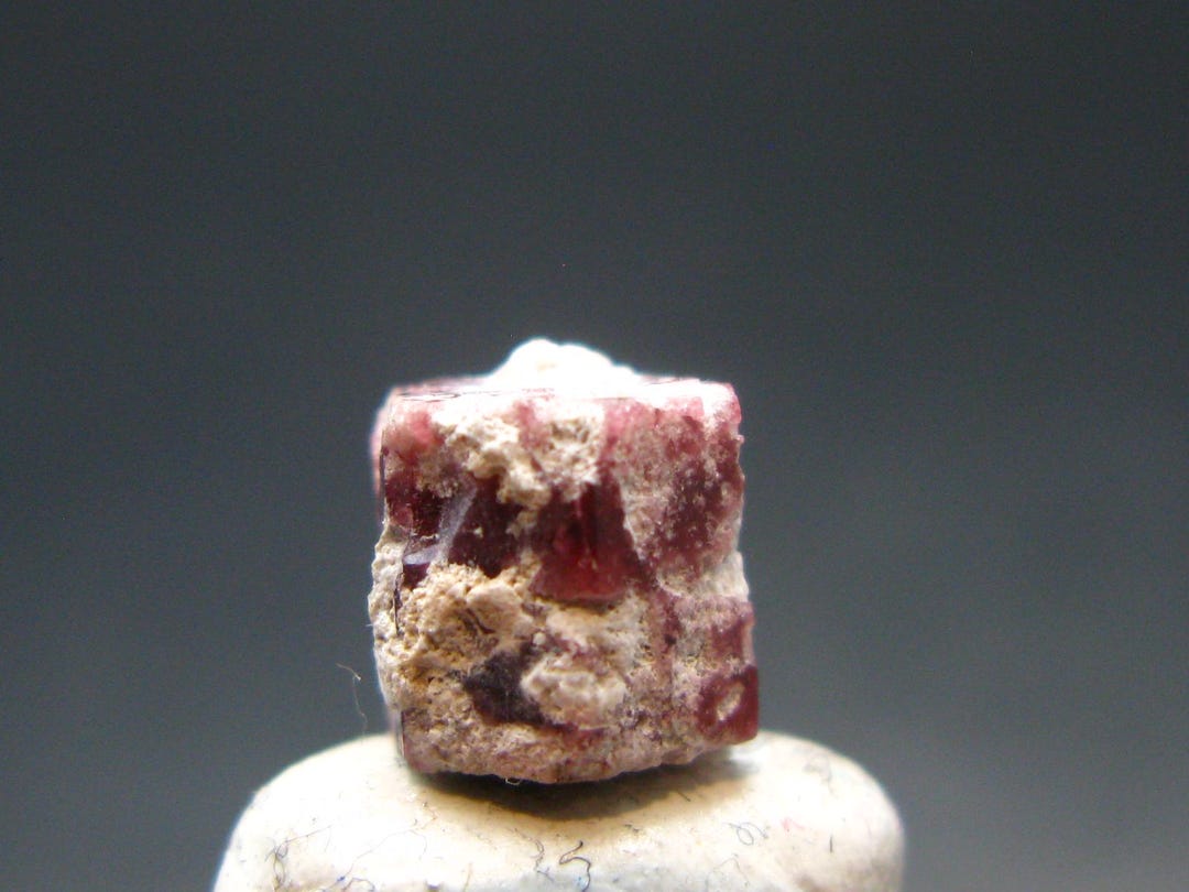 Nice Rare Gem Bixbite Red Emerald Beryl DT Crystal From Utah USA - 3.35 ...
