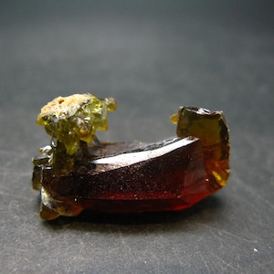 Stunning Fire Red Zincite Zinkite Crystal From Poland - 1.1&quot; - 60.20 Carats