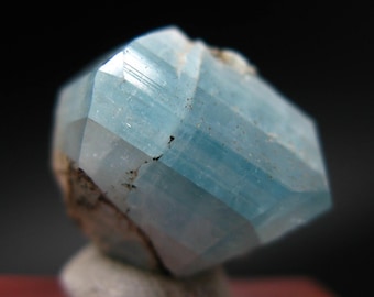 ユークレース（ジンバブエ）| 青いユークレース結晶、希少鉱物標本