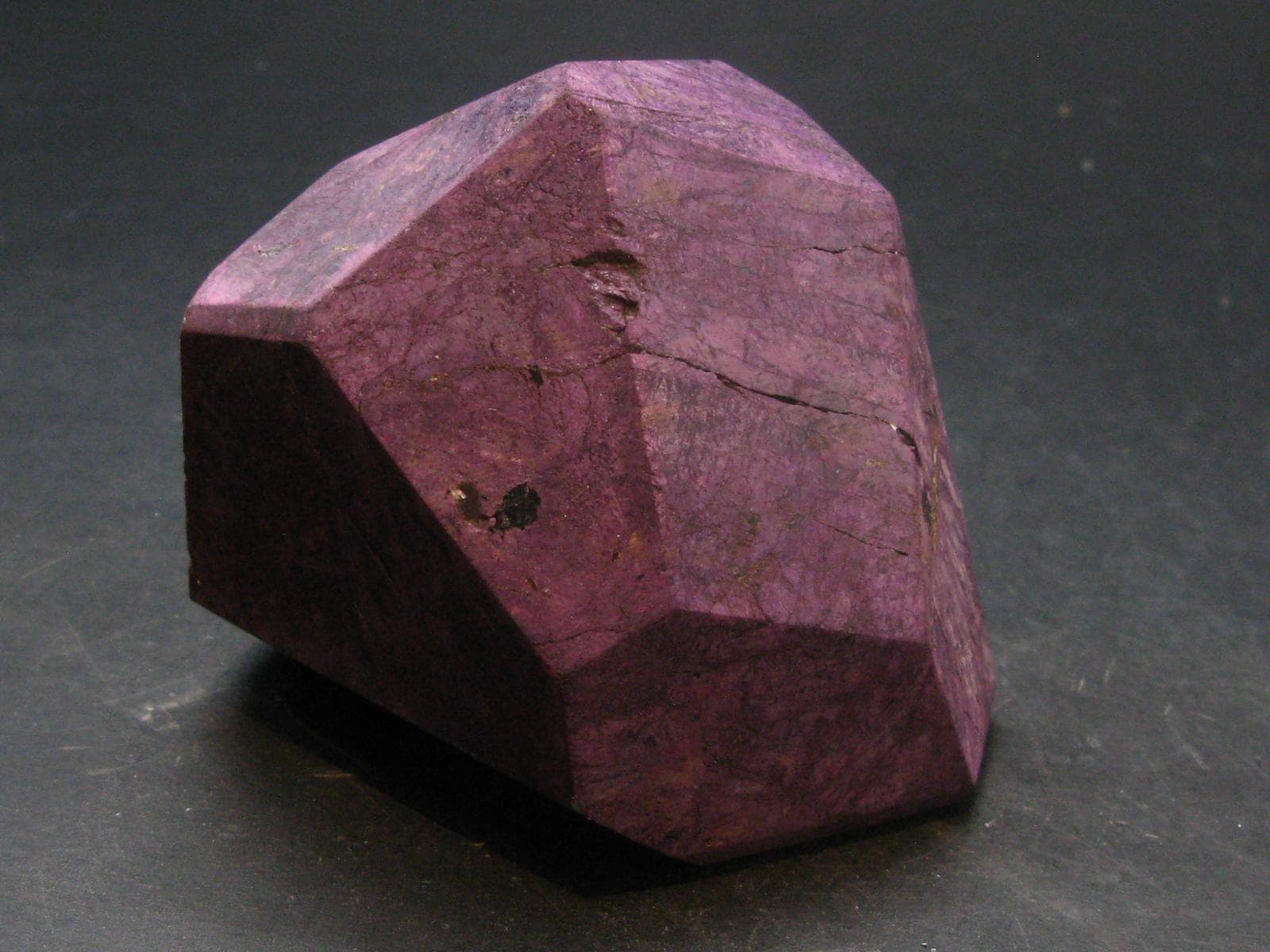 Peperite Stone Raw Purpurite Polished Stone From Brazil - 2.6