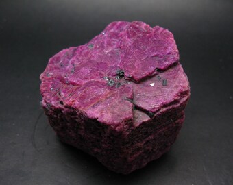 自家製 Corundum Ruby Genuine Genuine Ruby Corundum Crystal From India - 850 Grams - 3.5