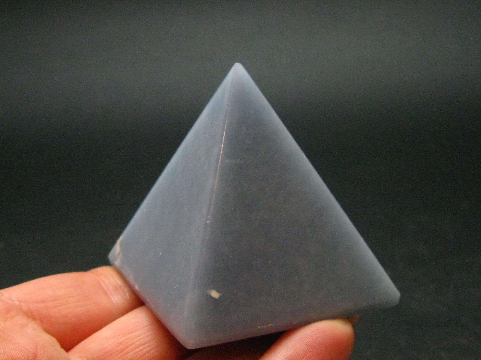 Very Nice Angelite Angellite Pyramid From Peru - 1.8