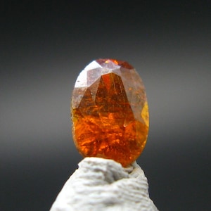 Stunning Zincite Zinkite Gem Cut Stone From Poland - 2.37 Carats