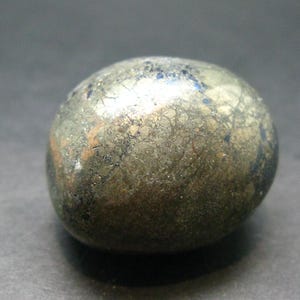 Covelite Covellite Tumbled Stone From Peru - 1.1&quot; - 36.14 Grams
