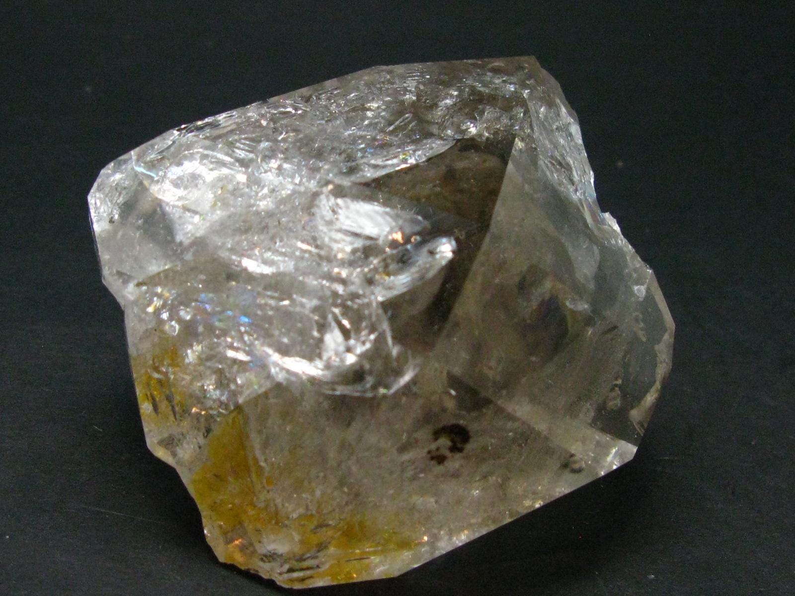 ニューヨーク産の良質な大型DTハーキマーダイヤモンドクォーツ