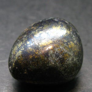 Covelite Covellite Tumbled Stone From Peru - 1.0&quot; - 22.48 Grams