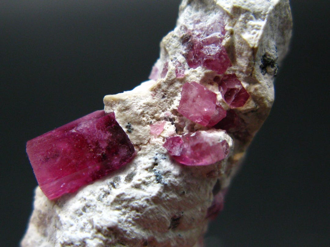 Rare Gem Bixbite Red Emerald Beryl Cluster From Utah USA - 1.8