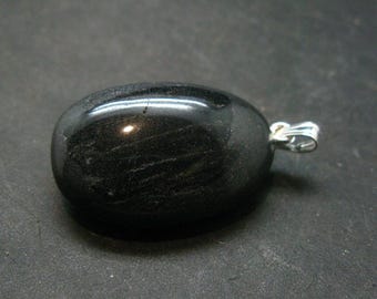 Rare ISUA Stone Silver Pendant From Greenland - 1.5" - 18.34 Grams