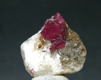 Ruby Crystal from Winza Tanzania - 0.7"